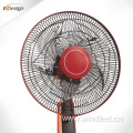 Red cheap powerful wind standing fan